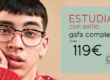 Promocion gafas para estudiantes en Valencia - estudia con estilo